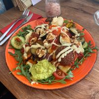 Durum vegan  at Café Melin in Viersen