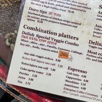   at Delish Ethiopian Cuisine in Seattle