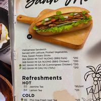 banh mi dau hu (tofu)  at Pho Hoa - SM North EDSA in Quezon City