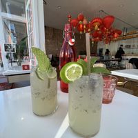 Chia seed limeade - fire   at Money Cat in Brooklyn