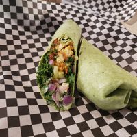 Hot Girl wrap was delicious! at rooted AF in Wilmington