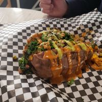 Loaded Sweet Potato was huge and delicious! at rooted AF in Wilmington