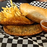 Empanadas at rooted AF in Wilmington