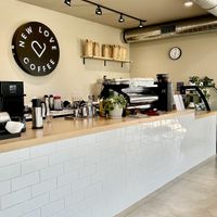 Interior counter service  at New Love Coffee in Liberty Lake