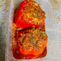 Stuffed Capsicum at Sudania Cafe and Restaurant in Maitland