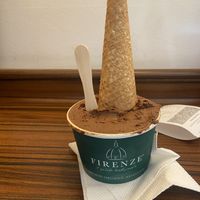   at Gelateria Firenze in Santiago
