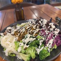 Nut free gluten free soy schwarma ! #Veganuary at Gustav Grün in Canggu