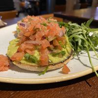 Avocado toast  at LHR - The Crown Rivers -  JD Wetherspoon - T5 in West London