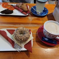 Bagle at Cafe Montmartre in Muenster