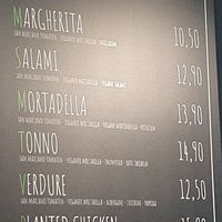 Vegan Menu at DIE PIZZABAR in Konstanz