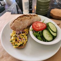 'Egg' salad sandwich at Angel's Deli in Voorburg