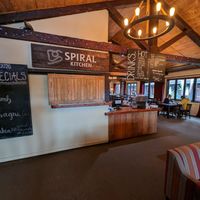 Entrance at Spiral Restaurant in National Park