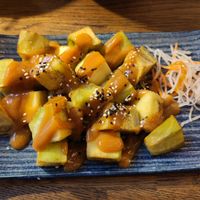 Nasu Dengaku (Auberginen mit Misosauce) at Kirigami in Leipzig