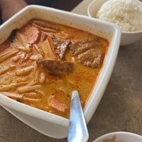 Vegan Red Curryy  at Lai Thai Kitchen in Grand Rapids