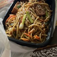 Vegan chow mein  at Lai Thai Kitchen in Grand Rapids