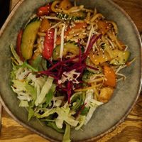 Gebratene Udon Nudeln at La Maison Chay in Berlin