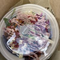 Gluten free buddah bowl  at Kombu Vegan in Bilbao