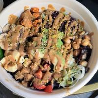 Lil Spice Bowl at Kombu Vegan in Bilbao