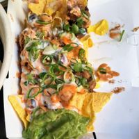 Nachos Completos at Kombu Vegan in Bilbao