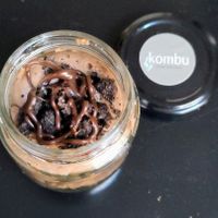 Tarrito de chocolate at Kombu Vegan in Bilbao