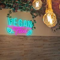 Inside at Kombu Vegan in Bilbao