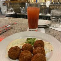 Food at San Chez Bistro in Grand Rapids