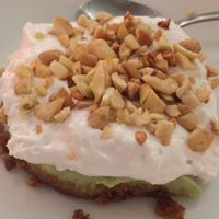 vegan key lime pie at San Chez Bistro in Grand Rapids