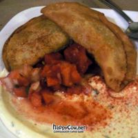 empanadas at San Chez Bistro in Grand Rapids