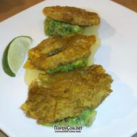 tostones fritos at San Chez Bistro in Grand Rapids