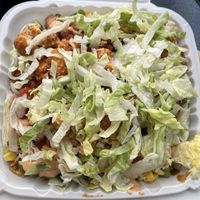 Large Vegan Buffalo Chik’n Burrito Bowl  at Fresh Burrito in Guelph
