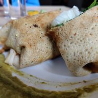 Burrito at Café Naiv in Innsbruck