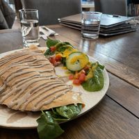 Gefülltes Omlette  at Café Naiv in Innsbruck