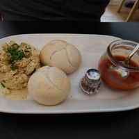 Scrambled tofu at Café Naiv in Innsbruck