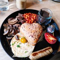 English Breakfast at Café Naiv in Innsbruck
