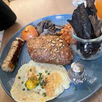 Irish breakfast  at Café Naiv in Innsbruck