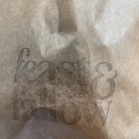 Logo  at Feast & Fallow in Vancouver