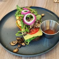 Just Brekkie sandwich   at Feast & Fallow in Vancouver