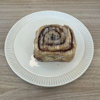 Cinnamon bun   at Feast & Fallow in Vancouver