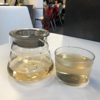 Jasmine white tea  at Feast & Fallow in Vancouver