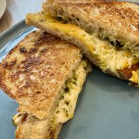 Cheese Sando!  at Feast & Fallow in Vancouver