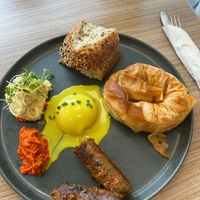 Mediterranean bourek at Feast & Fallow in Vancouver