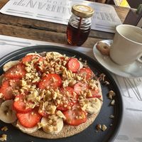   at Mr. Waffle in Playa Del Carmen