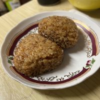 Fried rice ball  at Nogataya Shinjuku Omoide Yokocho - 野方屋 新宿思い出横丁店 in Tokyo