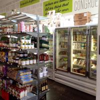 small frozen foods section at Citzens Co-op in Gainesville