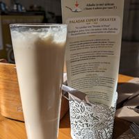 Horchata at Orxateria Daniel - Mercat de Colón in Valencia