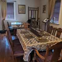 Dinning room at The Epochary Inn in Ambridge