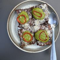 Roasted eggplant   at Amba in Cleveland