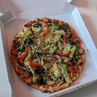 Pizza Vegana at Pizzeria Pisa in Waltrop