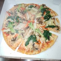 Pizza Vegana at Pizzeria Pisa in Waltrop