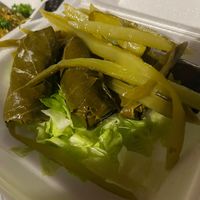 Grape leaves at Falafel King in Gainesville